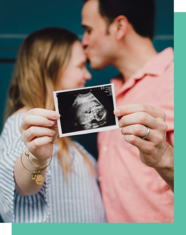 Rainbow Baby Scans Logo