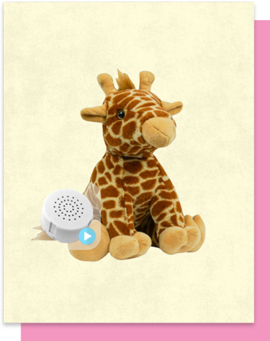 Gender reveal giraffe product image