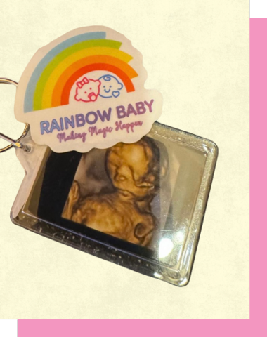 Rainbow Baby Scans Logo